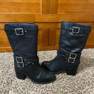 Jessica Simpson boots, leather, size 6.5, EUC